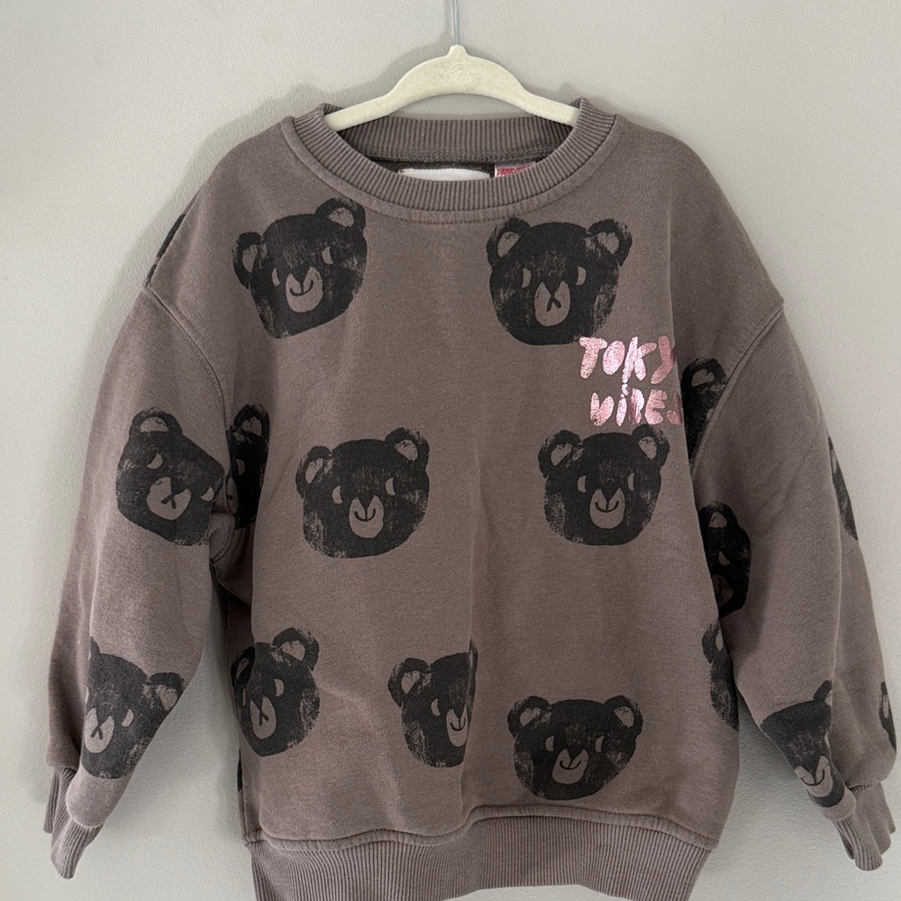 Zara Gray Kids' Sweatshirt & leggings set
